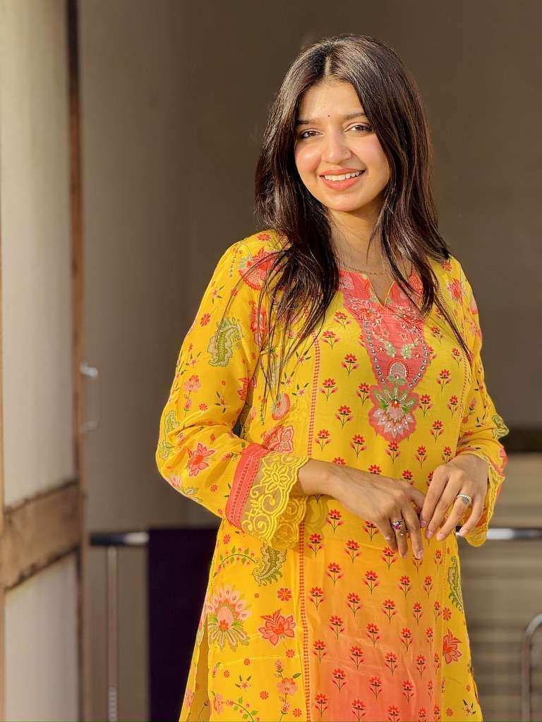 Midnight bloom embroidered suit set