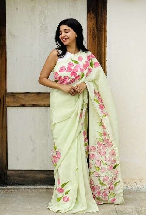 Printed Floral Skirt Pattern Dress